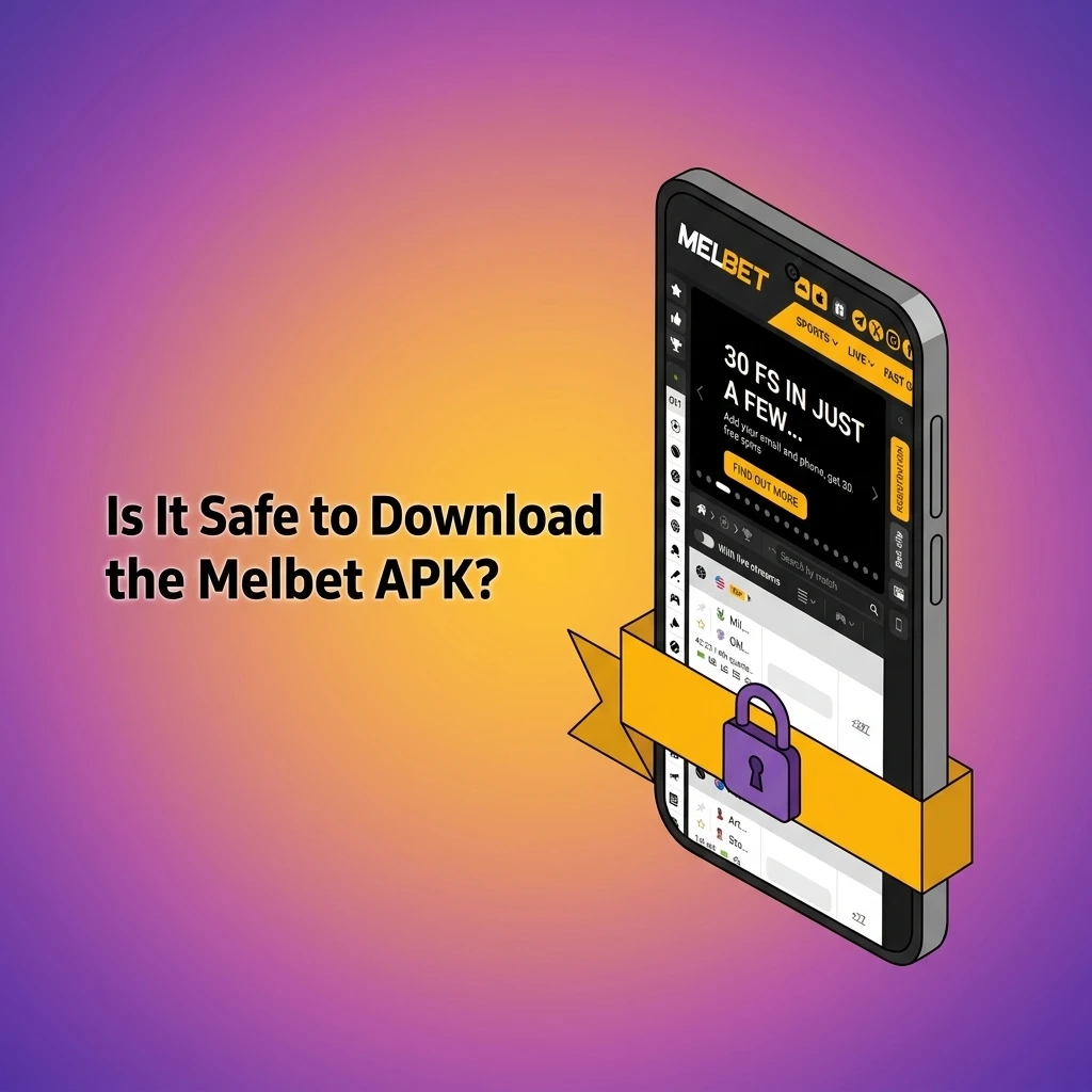Melbet APK download safety with SSL encryption and Curaçao eGaming licence for Indian users