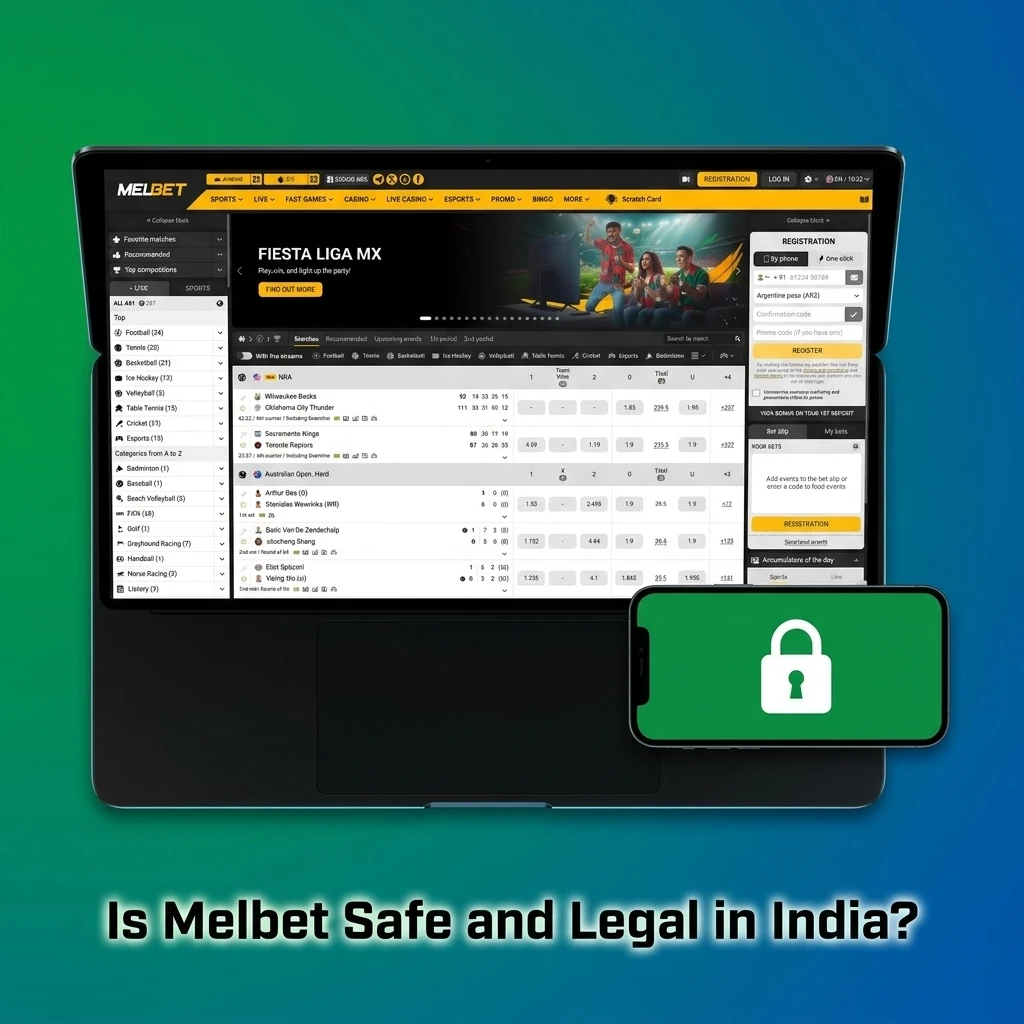 Melbet licensed under Curaçao eGaming, safe for Indian players with SSL encryption and INR transactions
