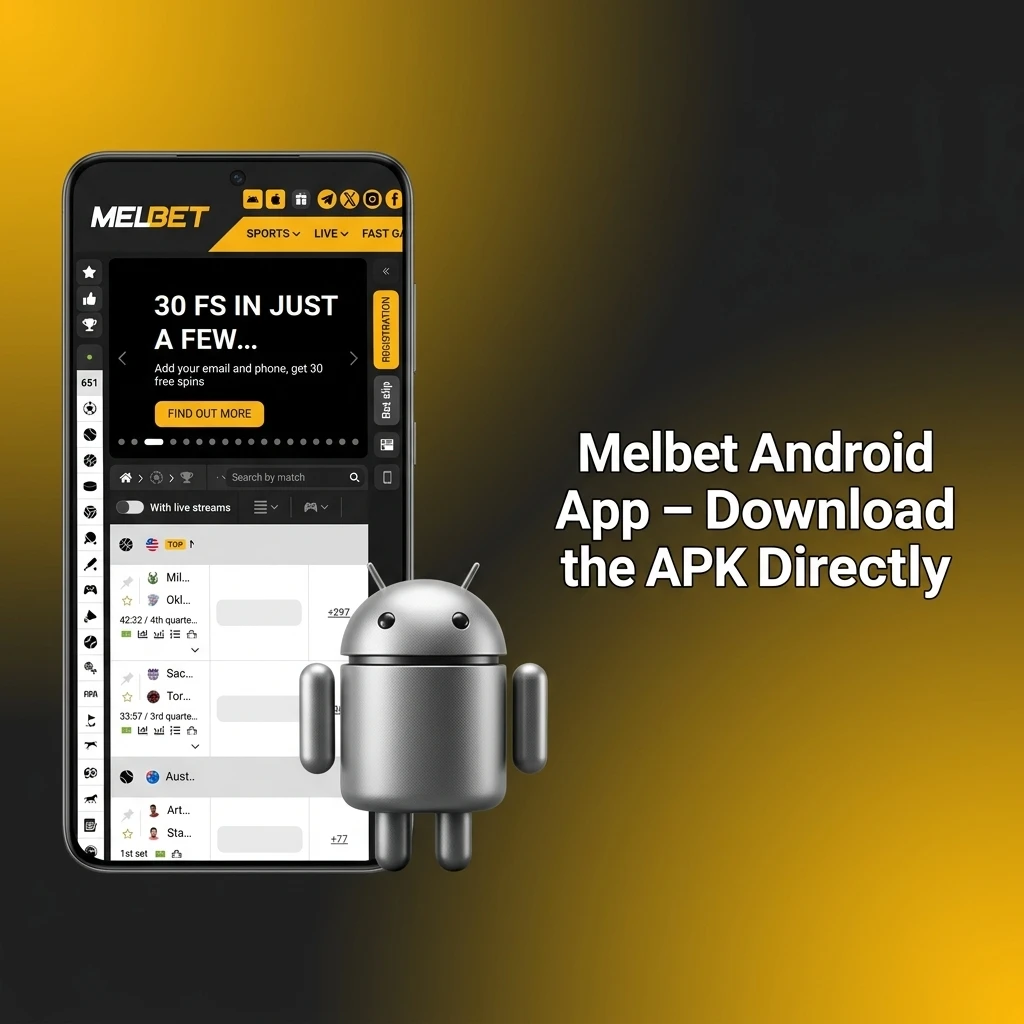 Melbet Android APK download steps for Indian users on devices running Android 5.0 or higher