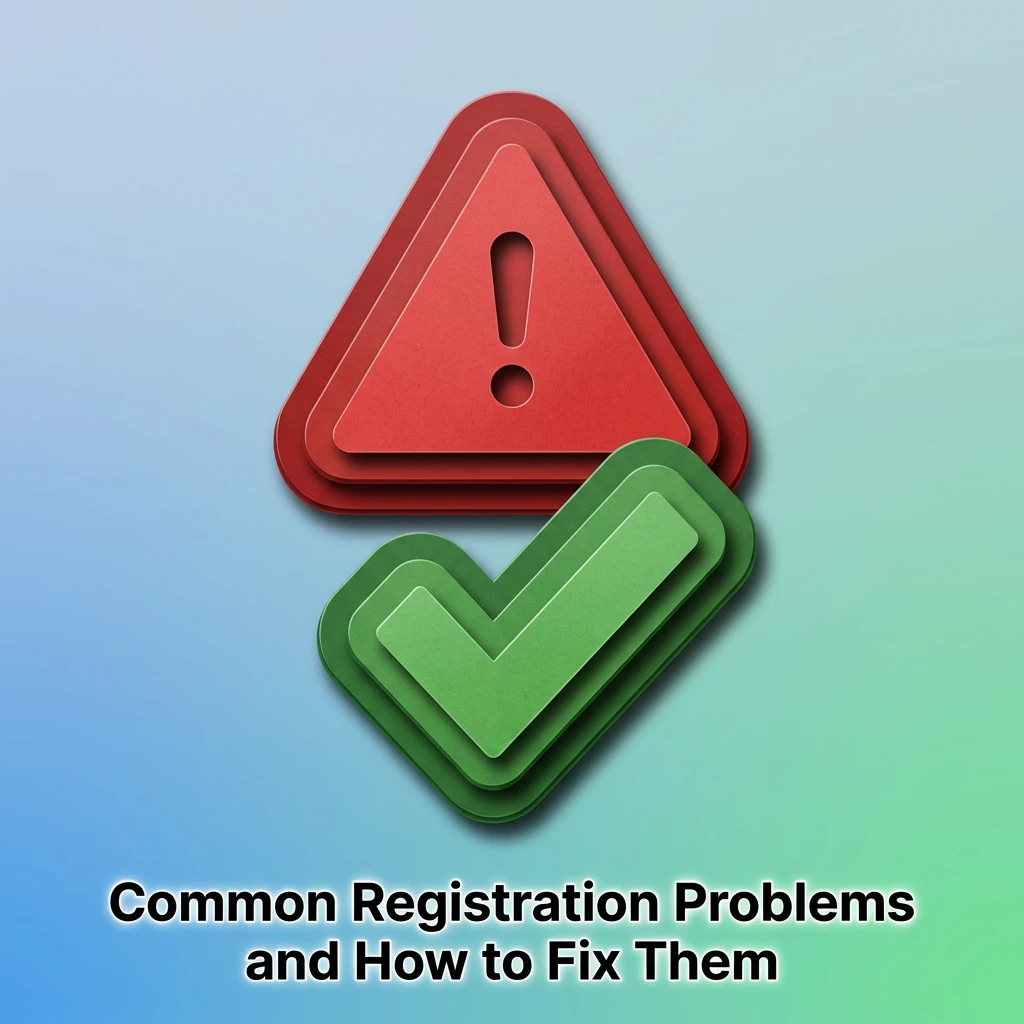 Melbet registration troubleshooting table showing common sign-up problems and step-by-step solutions for Indian users
