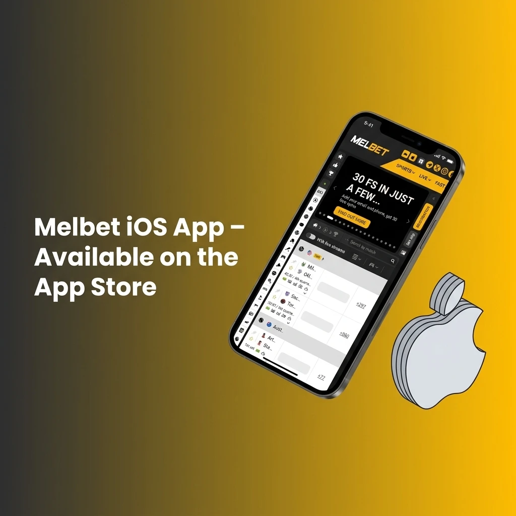 Melbet iOS app download guide for iPhone and iPad via App Store, compatible with iOS 12.0 and later versions