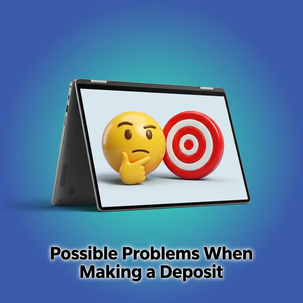 Common deposit problems including insufficient funds, blocked transactions, incorrect details, and pending status issues in India