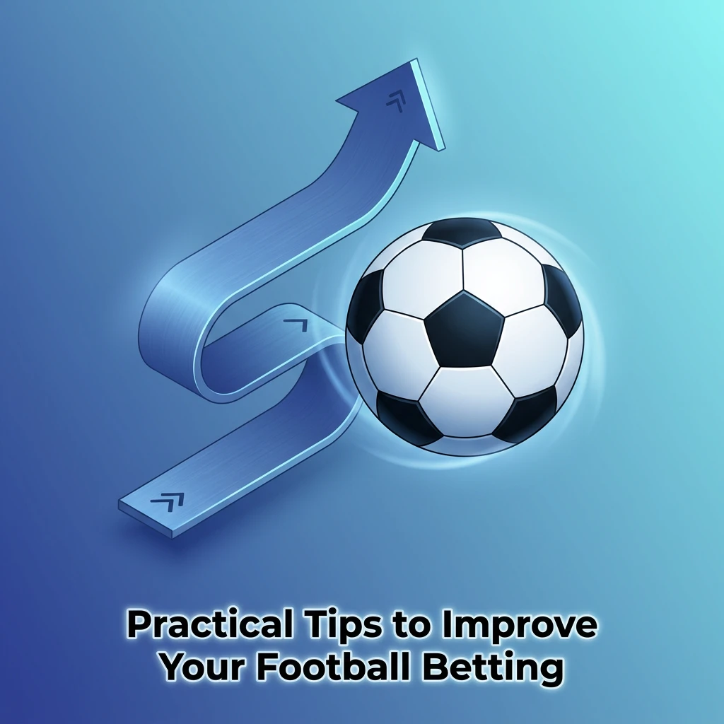 Football betting tips showing team form analysis, head-to-head records, bankroll management, and smart market selection strategies.