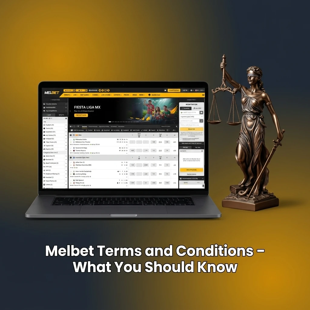 Melbet terms and conditions covering age limits, account rules, KYC verification, bonus terms, and prohibited activities