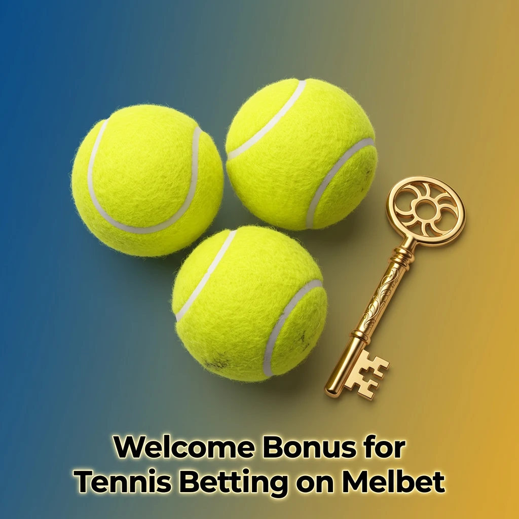 Melbet welcome bonus for tennis betting with deposit match offer for new users on sportsbook