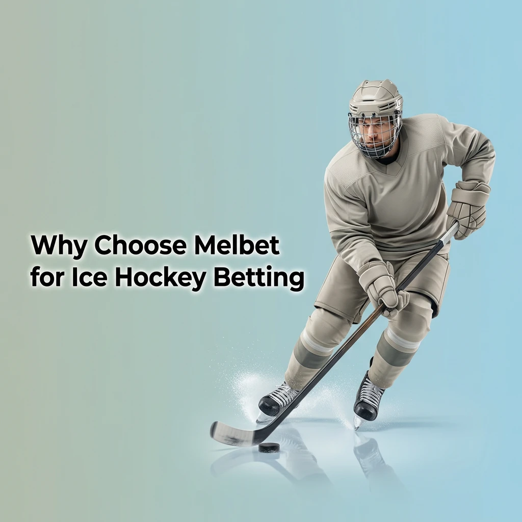 Melbet ice hockey betting platform features including live odds, mobile access, UPI payments, and 24/7 support for Indian bettors