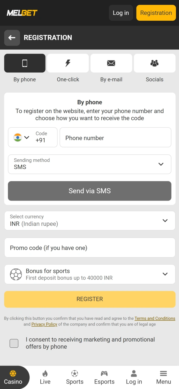 Create your Melbet application account and begin exploring mobile entertainment.